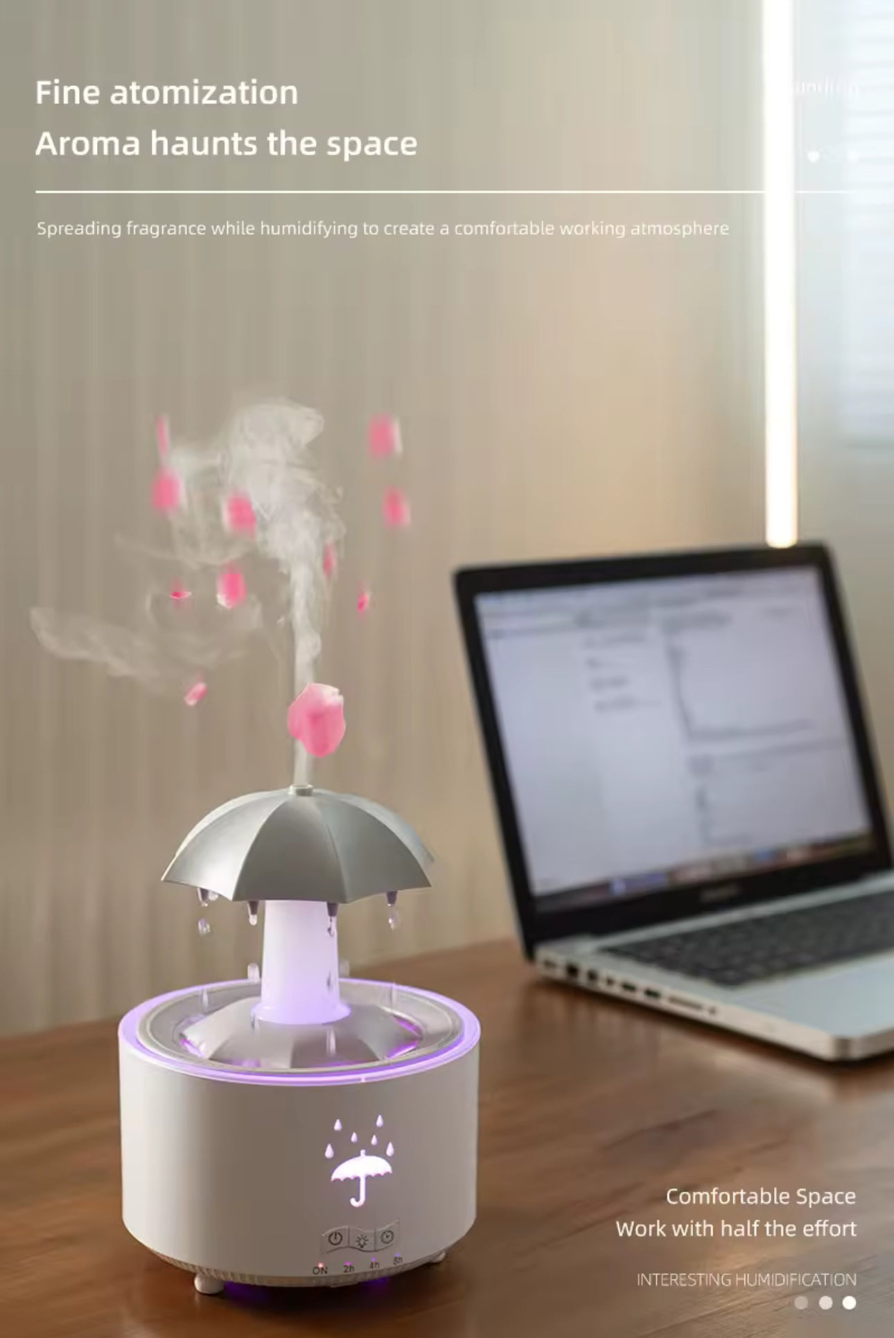 LED - Regenshirm Aromadiffusor