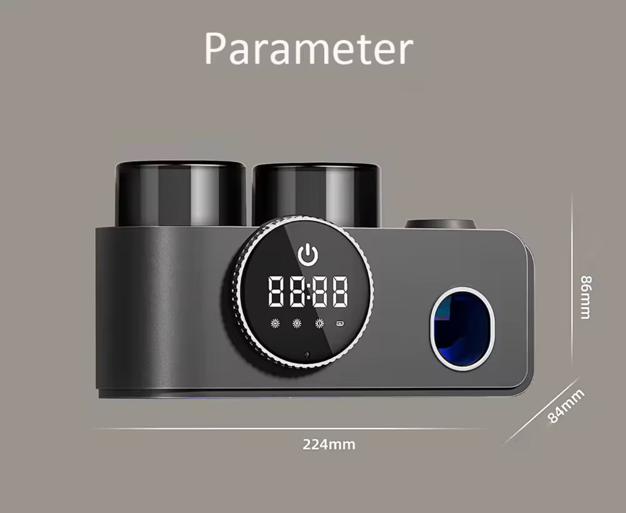 Zahnbürsten Sterilisator mit UVC-Technologie