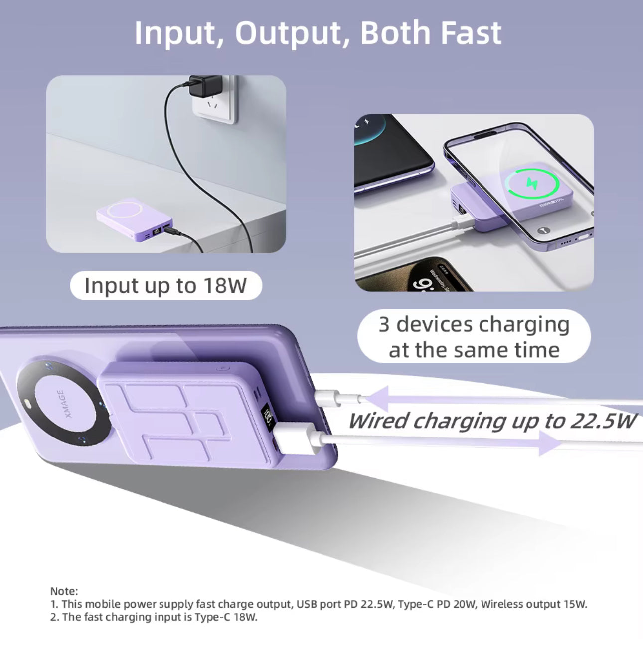 Slim Powerbank für Magsafe 10.000 mAh