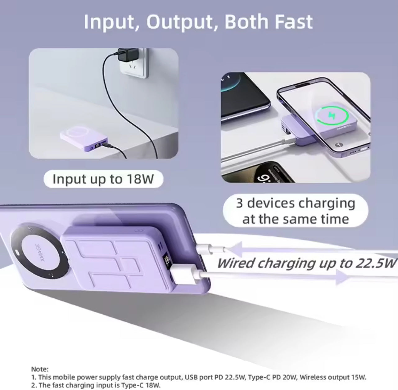 Slim Powerbank für Magsafe 10.000 mAh