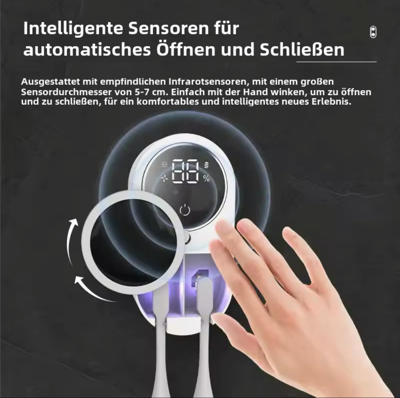 UV-Zahnbürstenreiniger – hygienisch, intelligent, leistungsstark